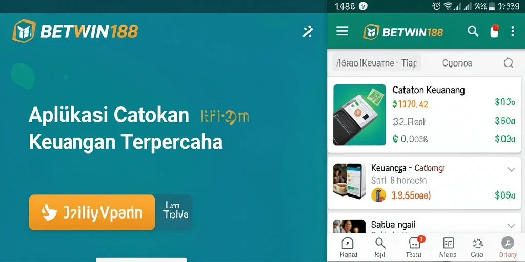 Tampilan antarmuka BETWIN188 untuk catatan keuangan yang mudah digunakan.