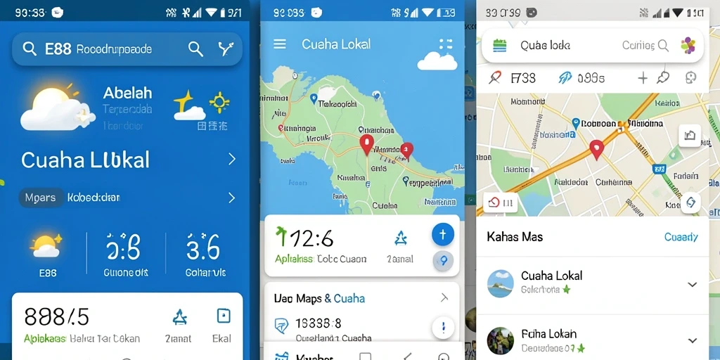Tampilan antarmuka E88 yang informatif dan user-friendly.
